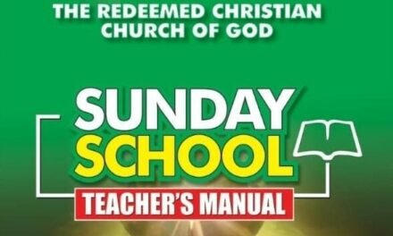 RCCG Sunday School Teacher Manual 18 August 2024 – New Heaven, New Earth