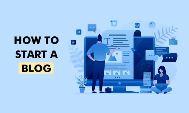How To Start A Blog In 2024
